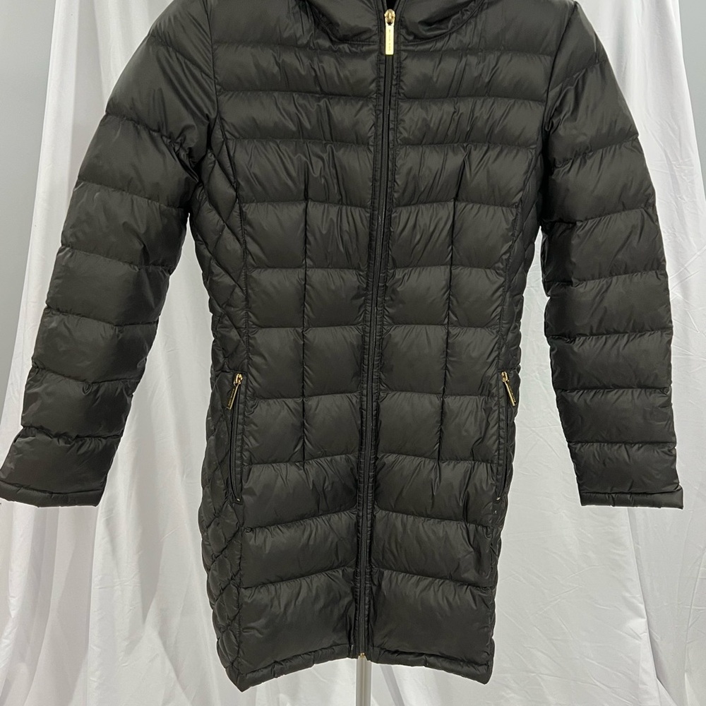 Michael Kors Women’s Dark Gray Puffer Coat